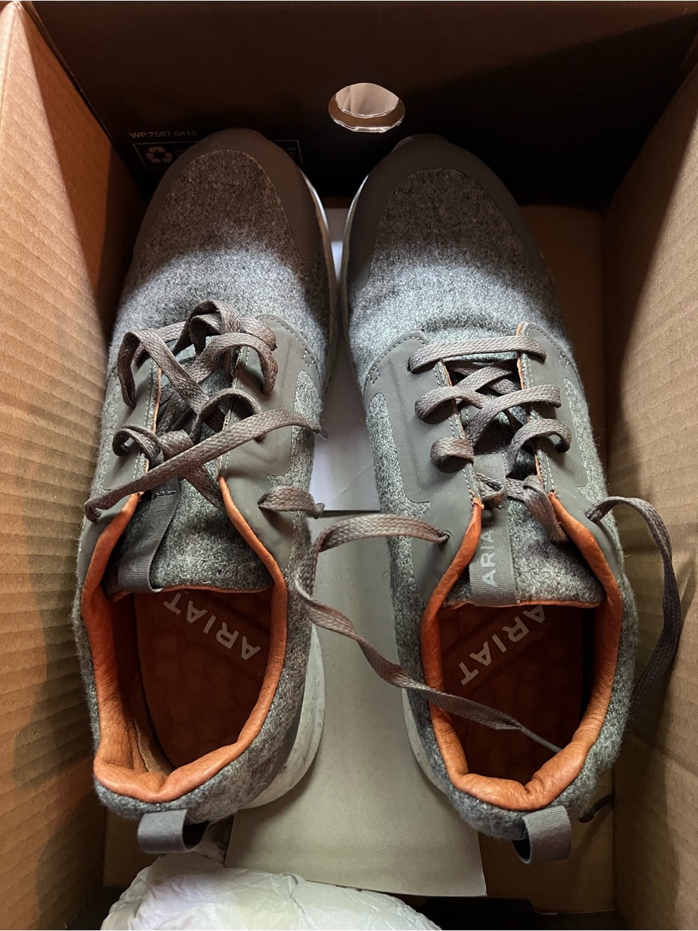Ariat Grey Wool Sneaker